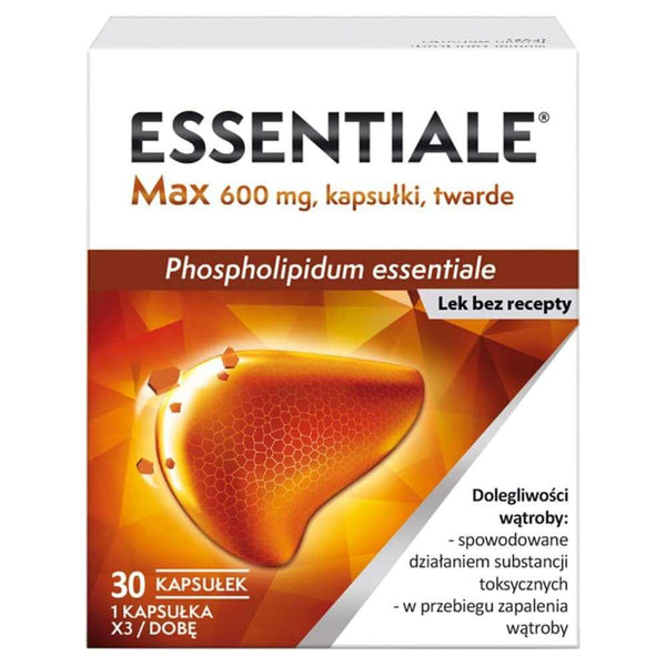 【波蘭版】健肝素 Essentiale Forte Max 加強版 30粒裝 (平行進口)
