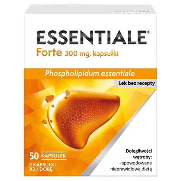 【波蘭版】健肝素 Essentiale Forte 50粒裝/盒 (平行進口)