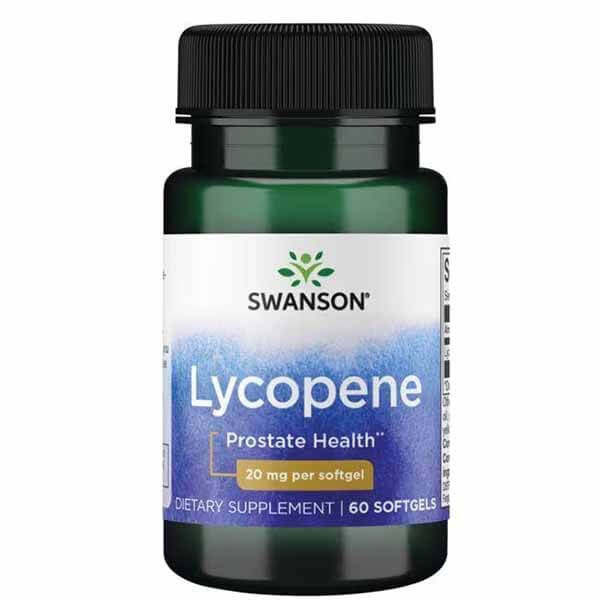 美國 Swanson 茄紅素軟膠囊 Lycopene 20mg 60粒