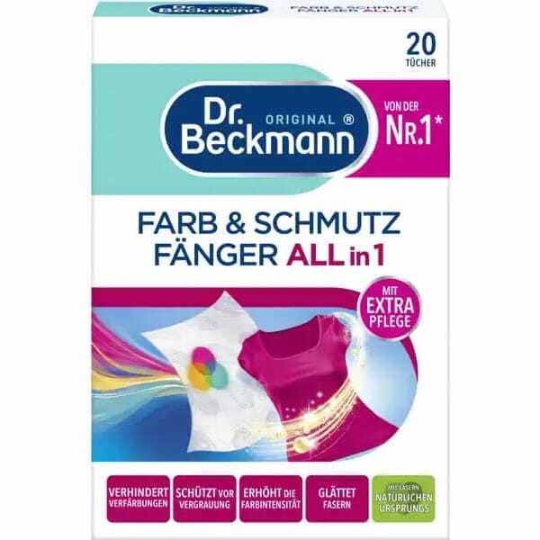 Dr.Beckmann 吸色護色洗衣紙 20片 德國直送