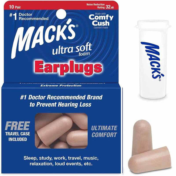 Mack’s Ultra Soft 耳塞 – 10對裝 加強型