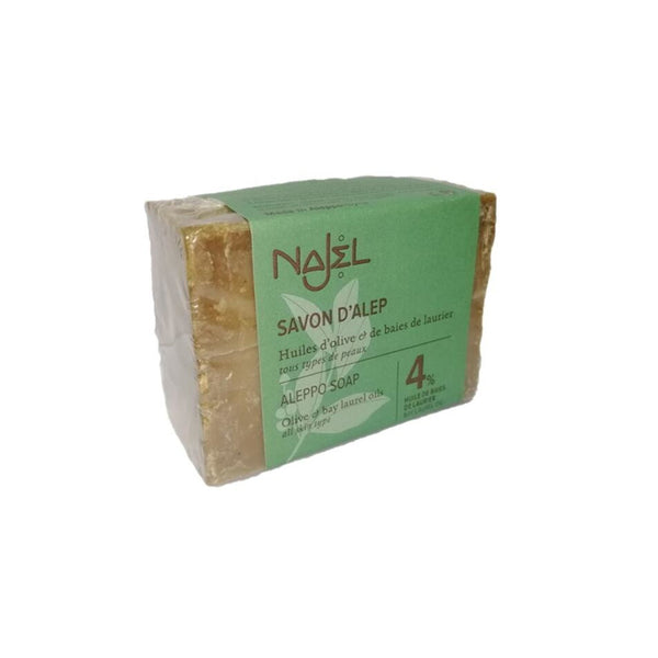 【9年絕版老皂】Najel 阿勒頗天然手工古皂 4%月桂油 法國品牌 香港行貨