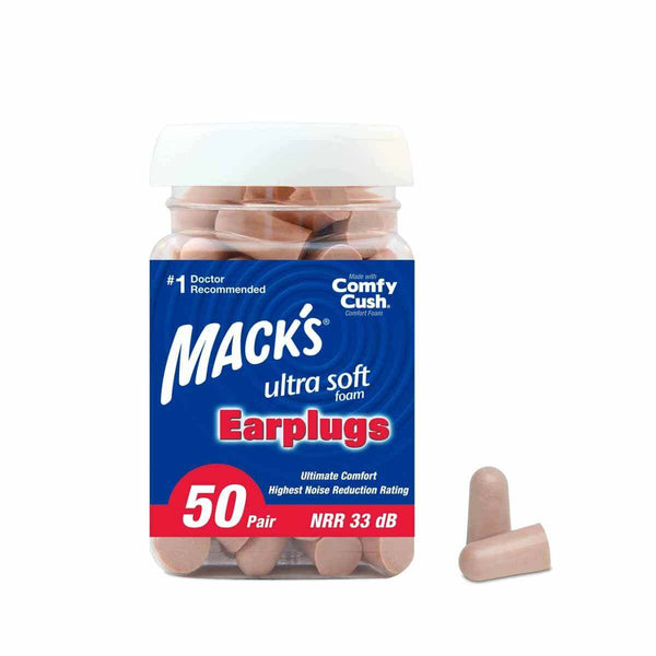 Mack’s Ultra Soft 耳塞 – 50對裝 加強型