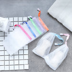 皂袋/ 起泡袋/ 肥皂袋/手工皂起泡網(3個， 顏色隨機)