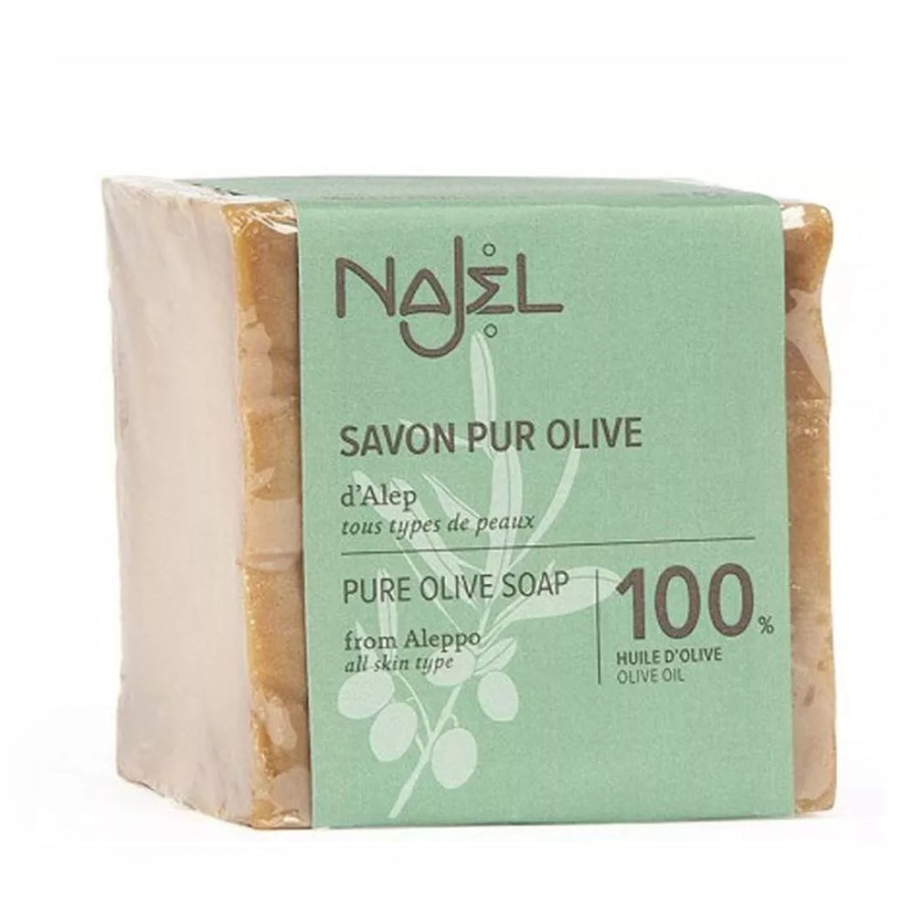 【嬰兒、乾性肌膚適用】Najel 阿勒頗天然手工古皂 100%橄欖油 法國品牌 香港行貨 （如需其他 %成份的，可在網站search "Najel" 搜查）