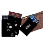 RFID安全防盜刷NFC卡套4個 + 護照套2個