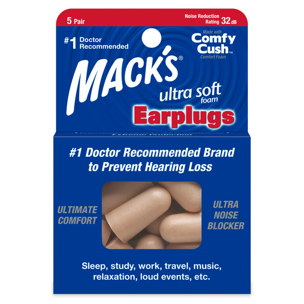 Mack’s Ultra Soft 耳塞 – 5對裝 加強型