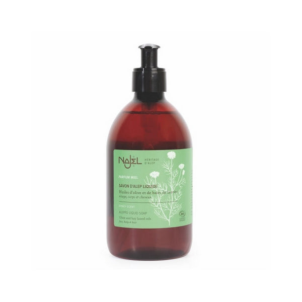 Najel 有機阿勒頗皂液 (5%月桂油及洋甘菊花水) 法國品牌 香港行貨
