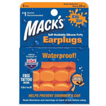 Mack’s 黏土矽膠耳塞 – 兒童 6對裝 非入耳式 多功能防水隔音耳塞