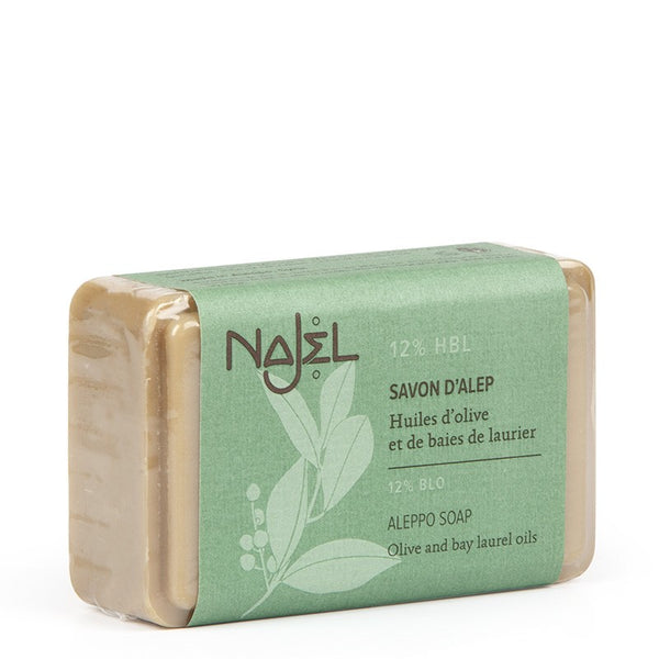 Najel 阿勒頗天然手工古皂 12%月桂油 (100g輕便裝) 法國品牌 香港行貨